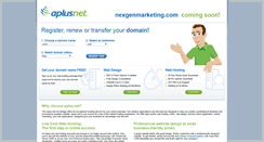 Desktop Screenshot of nexgenmarketing.com
