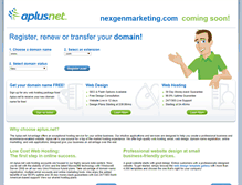 Tablet Screenshot of nexgenmarketing.com